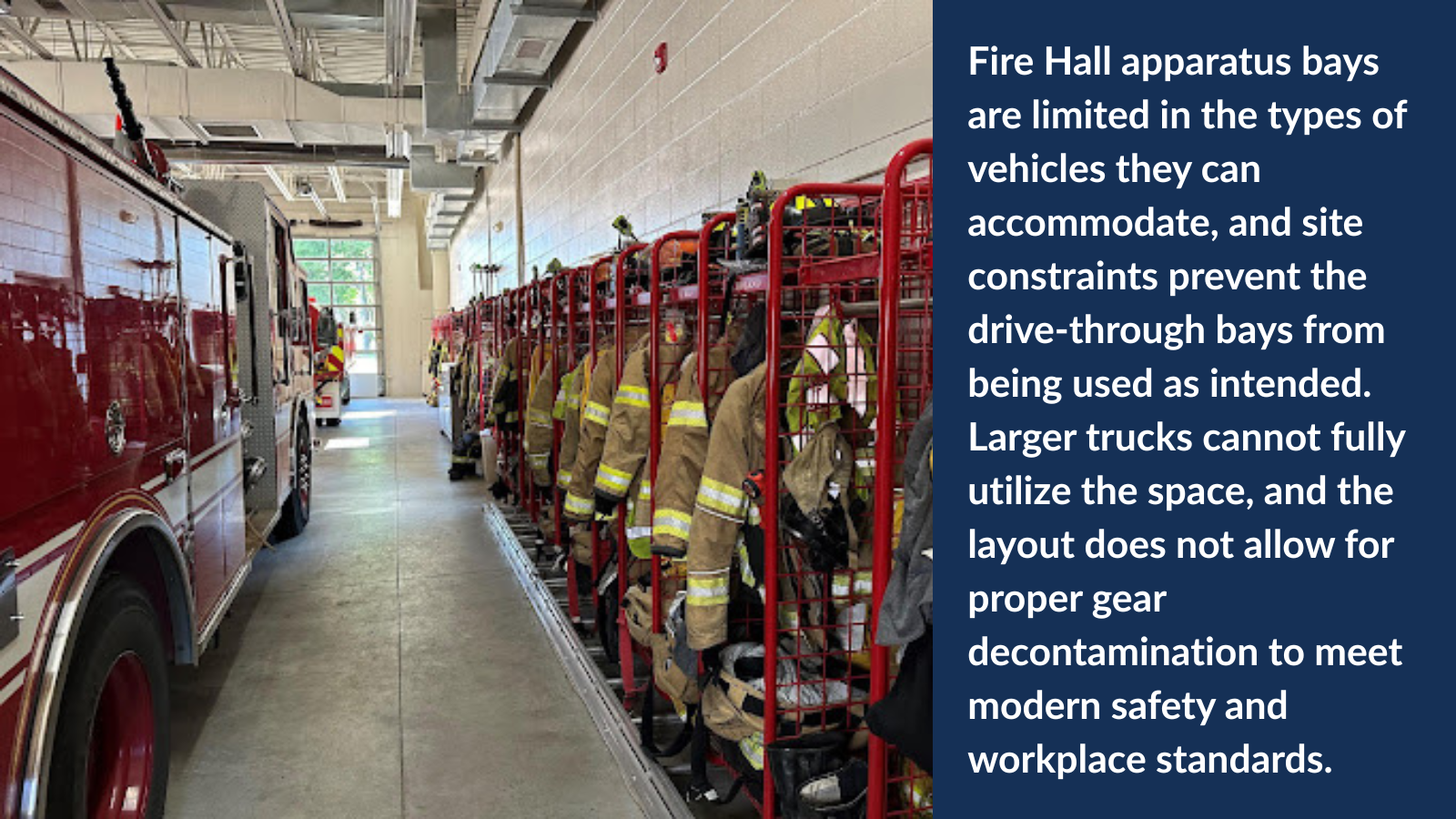 Fire Hall Apparatus Bay