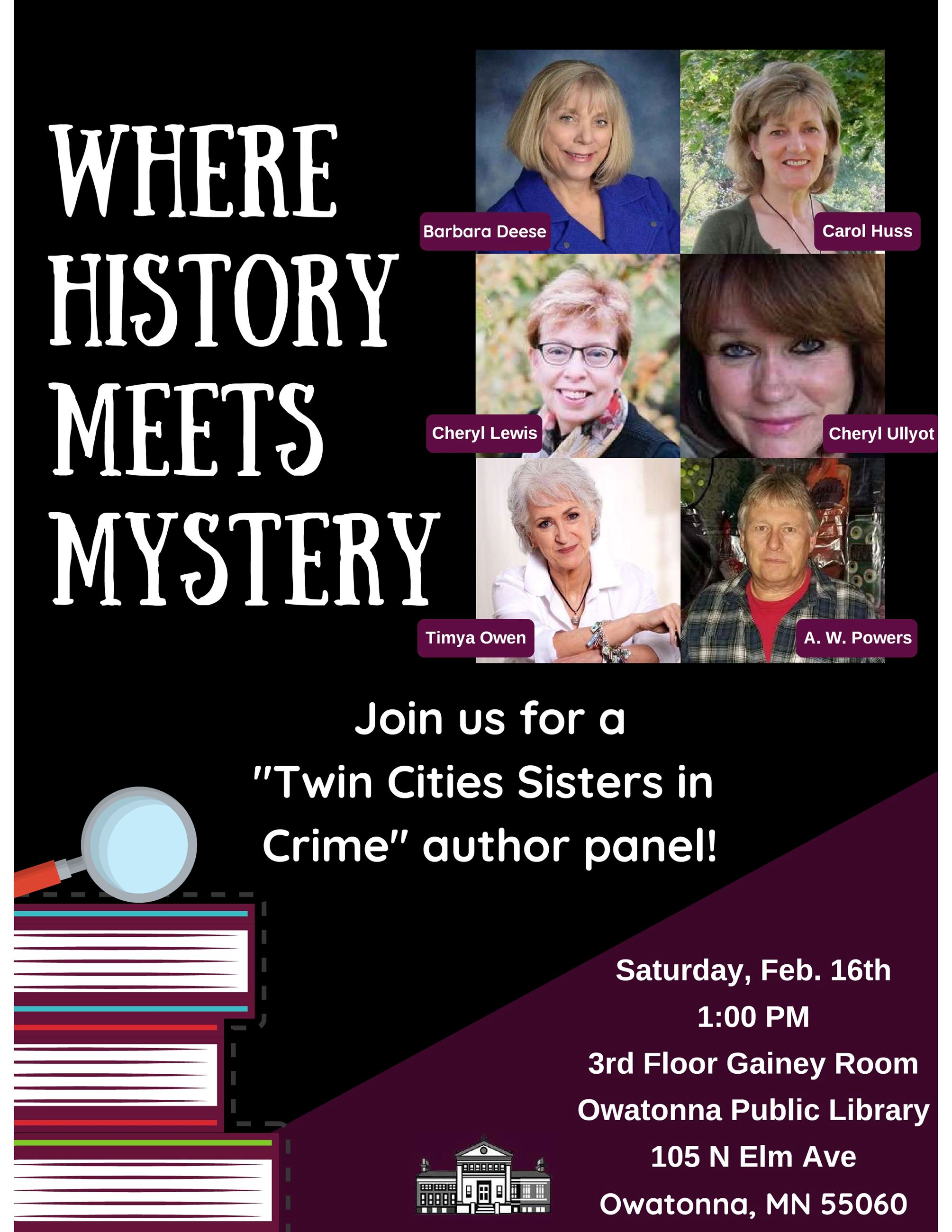 WHERE HISTORY MEETS MYSTERY poster