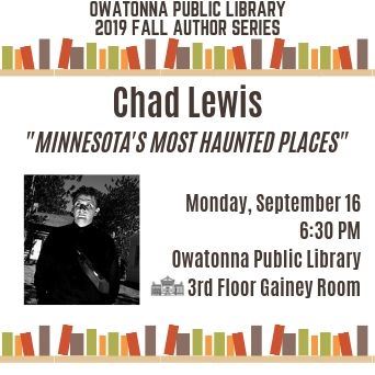 Chad Lewis - Fall 2019 Author Series
