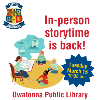 In person storytime returns March 15