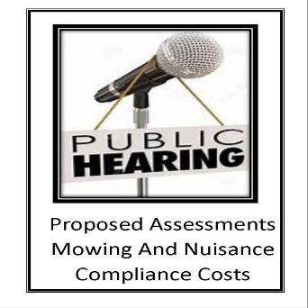 Public Hearing - Mowing (PDF)