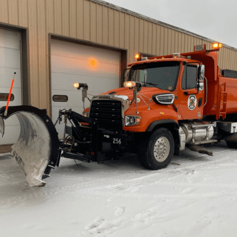 City of Owatonna tandem axel plow truck